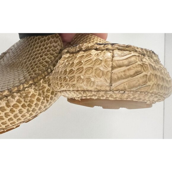 Lauren Ralph Lauren Women's Carys Slip On Loafer Driving Shoe Tan size 8 - Picture 8 of 9